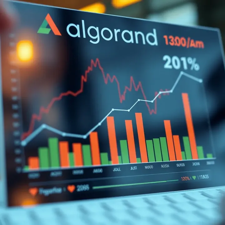 Fundamental and Market Influences on Algorand's Value Graph showing fundamental factors and market forces affecting Algorand valuation