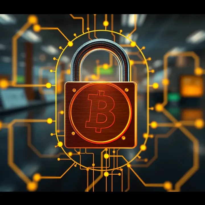 Security Features of Bitforex Cryptocurrency Platform Secure digital lock symbol representing cryptocurrency platform security