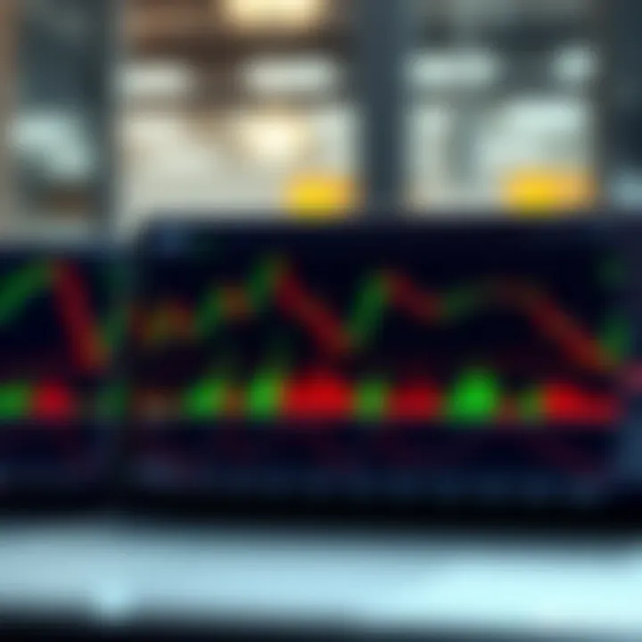 Technical Analysis of Algorand Price Movements Chart illustrating Algorand price trends with technical indicators