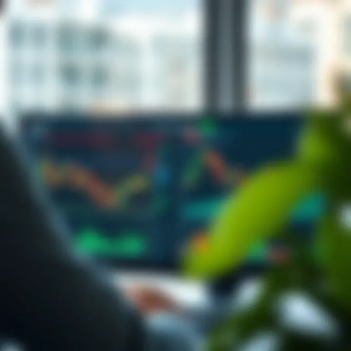 User interface of Quotex Pro trading platform showing various financial instruments and live charts