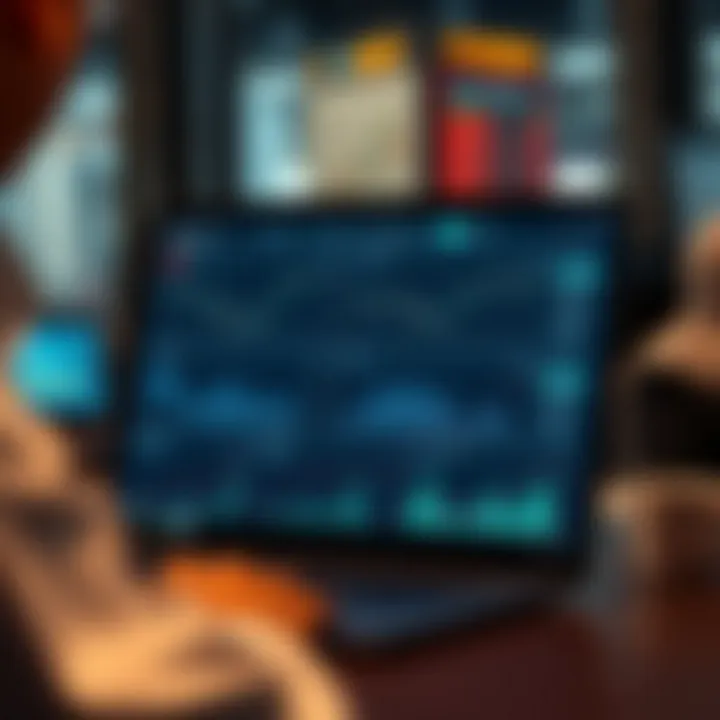 Dashboard overview of Quotex trading platform illustrating user interface features