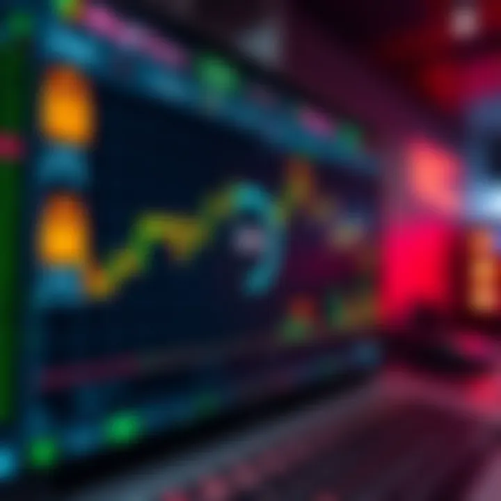 Secure cryptocurrency trading platform interface with digital security icons