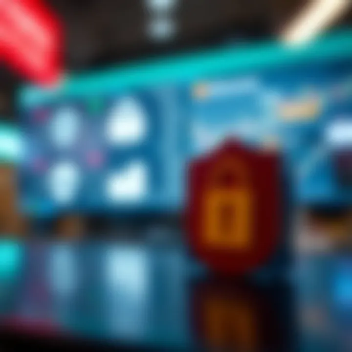 Payment Methods and Security Measures on Binomo Platform Secure financial transaction icons representing payment methods and safety