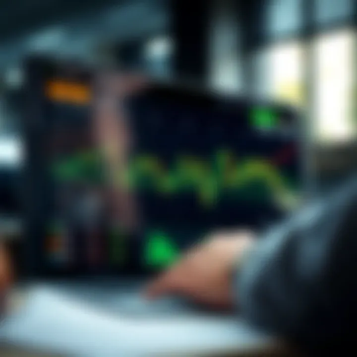 Dashboard interface illustrating trading options and real-time data on Quotex platform