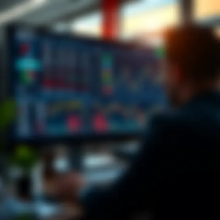 User interface of Quotex trading platform showing various market options and trading tools