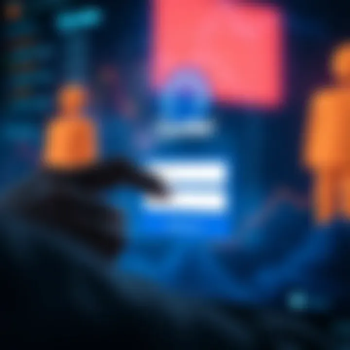 User entering secure login credentials on Quotex platform