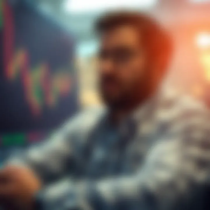 Visual representation of strategic tips and safety measures for investing in binary options