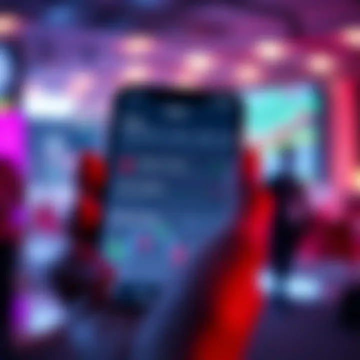User interface showcasing the Deriv app's investment options and real-time market data