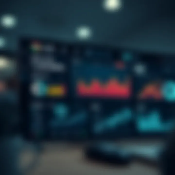 Dashboard view showing affiliate program statistics and earnings insights