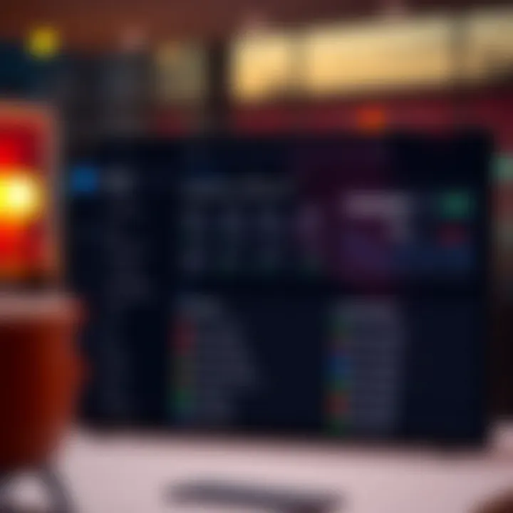 Dashboard showcasing key features and account settings on Quotex.com