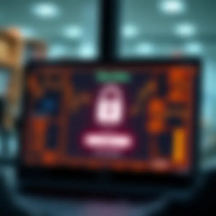 Login screen displaying secure access to Quotex platform