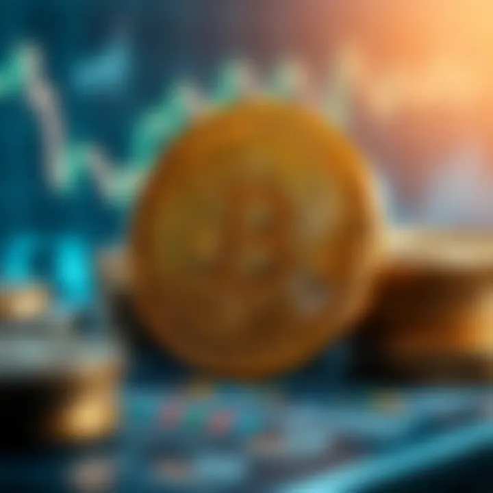 Illustration depicting regulatory impact and investment opportunities in cryptocurrency market