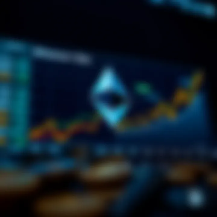 Comparison chart of Ethereum with other cryptocurrencies highlighting risk and growth potential