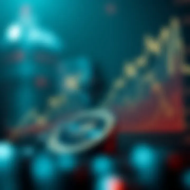 Graph showing Ethereum price fluctuations influenced by market trends and regulatory changes