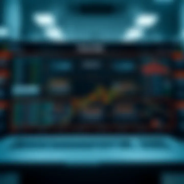 Diagram showing the operational flow of a forex trading bot in the currency exchange market