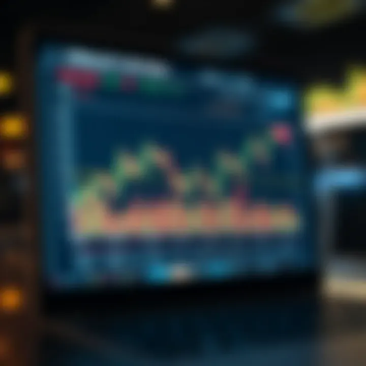 Graph illustrating Forex market volatility during different global trading hours