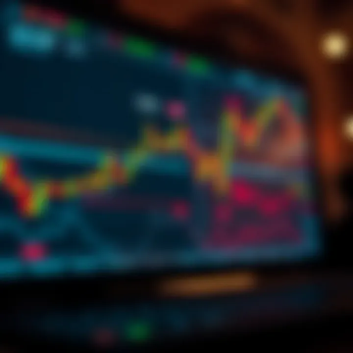 Risk Management in Forex Trading on IQ Forex Illustration of risk management concepts in forex trading with charts and warning symbols