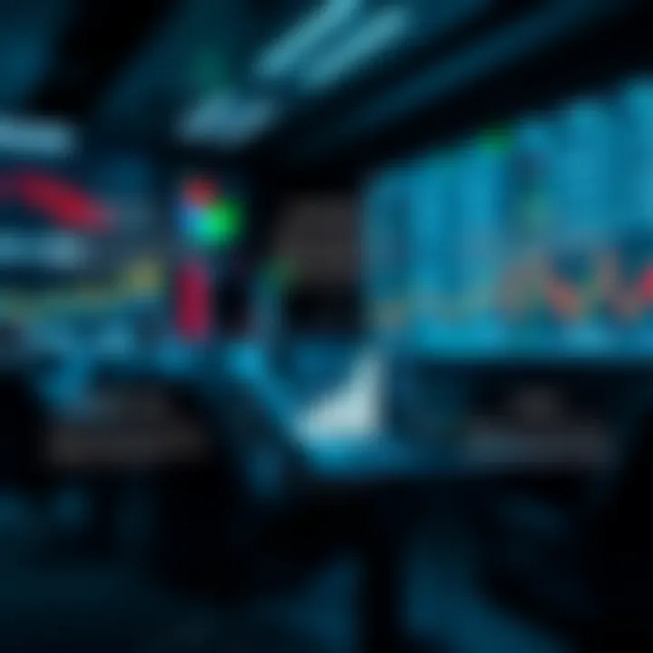 Diagram showing key benefits and risks associated with proprietary trading desks in currency trading