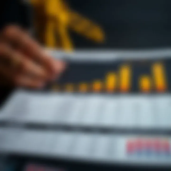 Financial risk assessment chart highlighting key investment factors