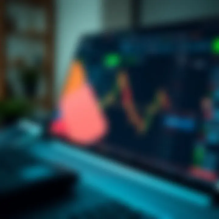 Dashboard of Olimp Trad trading platform showing real-time market data and asset options