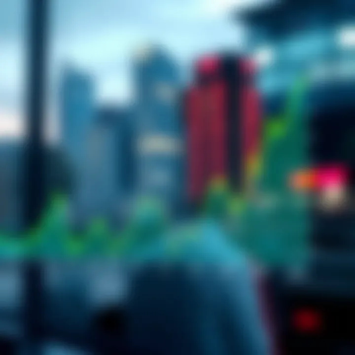 Graph showing Petrobras stock price trends over time