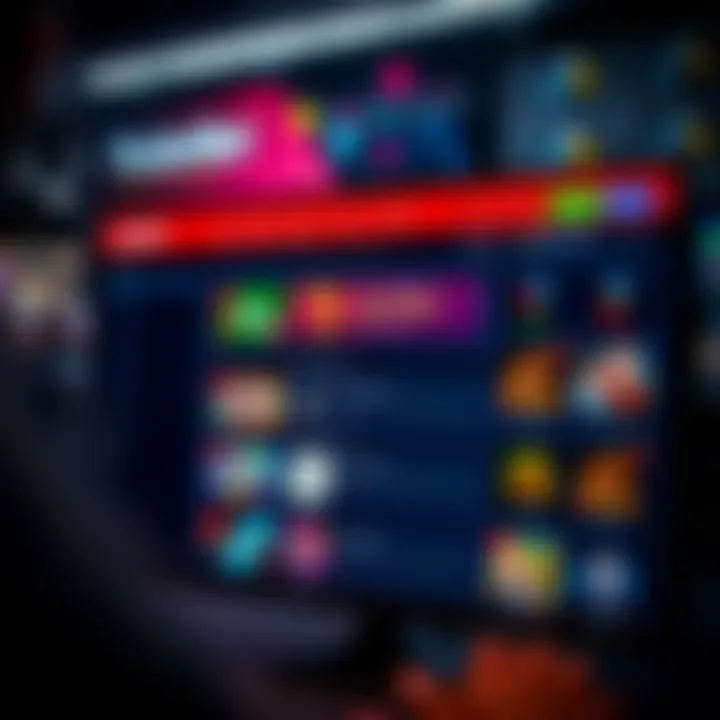 Illustration of the Pocket Bet platform interface displaying various betting options and game selections