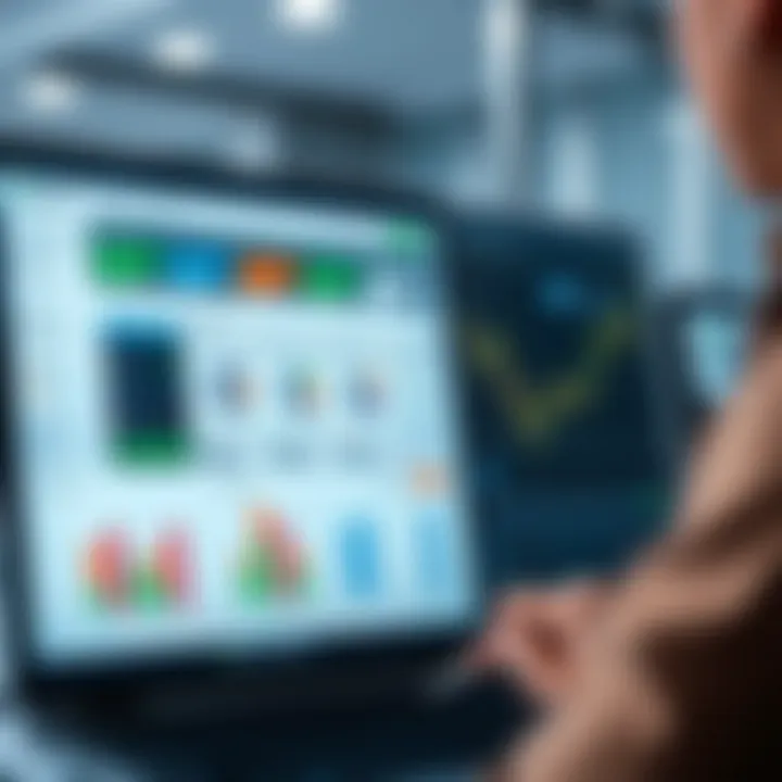 Dashboard view of Pocket Broker platform showcasing financial tools and trading options