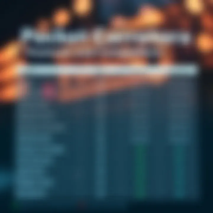 Comparison chart illustrating Pocket Corretora's fees, security features, and services versus other brokers