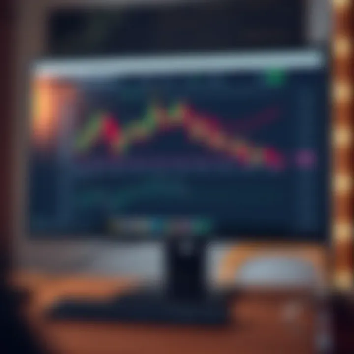 User interface of Pocket Option trading platform displayed on a desktop computer