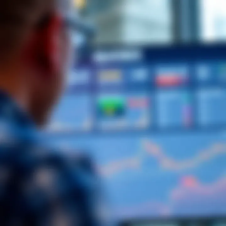 Dashboard overview showing various investment options and market trends on Quoex platform