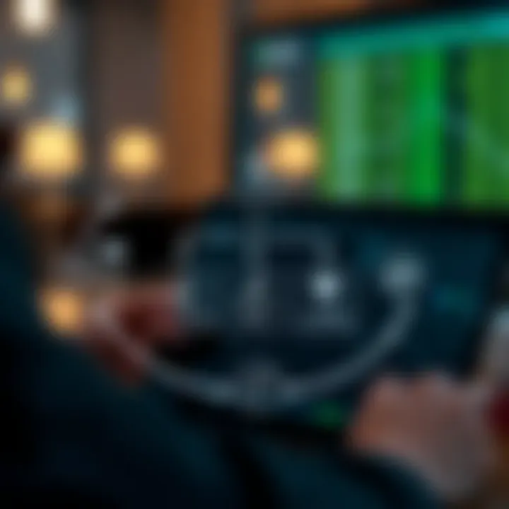 Diagram illustrating the structure of the Quotex affiliate program and its commission flow