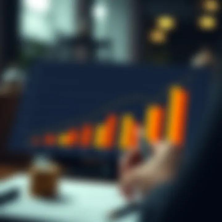 Graph showing strategies and tips to enhance earnings through Quotex affiliate promotion