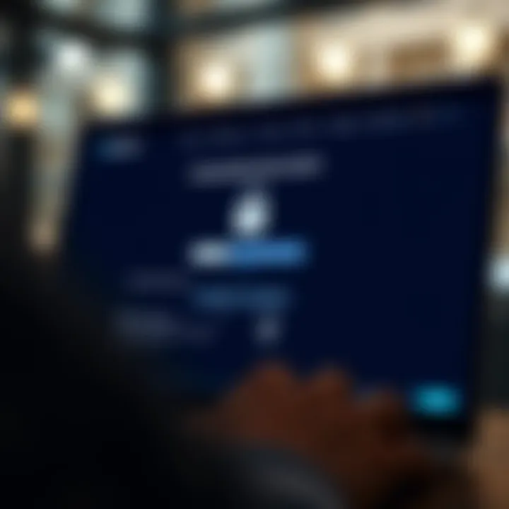 Interface showing password recovery options on Quotex website