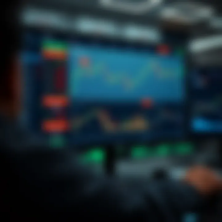 Dashboard overview of Quotex trading platform showing various financial charts and trading options