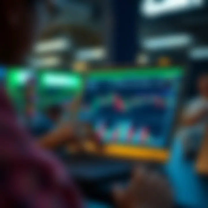 Illustration of risk management and regulatory compliance in online trading