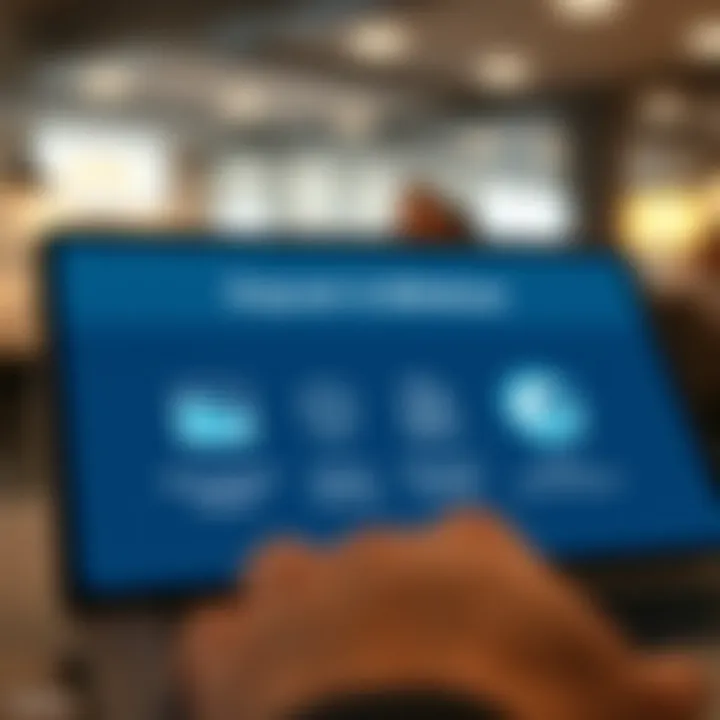 Secure online transaction with digital wallet icons representing deposit and withdrawal methods