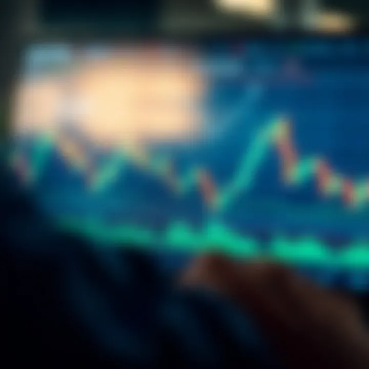 Graphical representation of trading strategies and risk analysis for binary options on Quotex platform