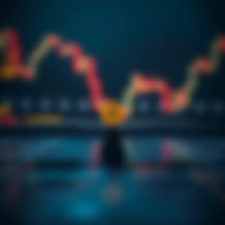 Conceptual illustration showing risk and reward balance in financial investment