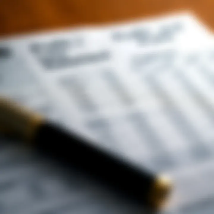 Financial statement document showing detailed income and expenses for business evaluation