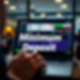 Illustration showing the concept of minimum deposit on a trading platform interface