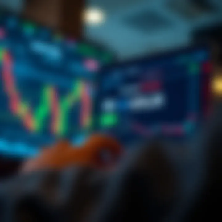 Illustration showing IQ Option promotional code being applied on a digital trading platform