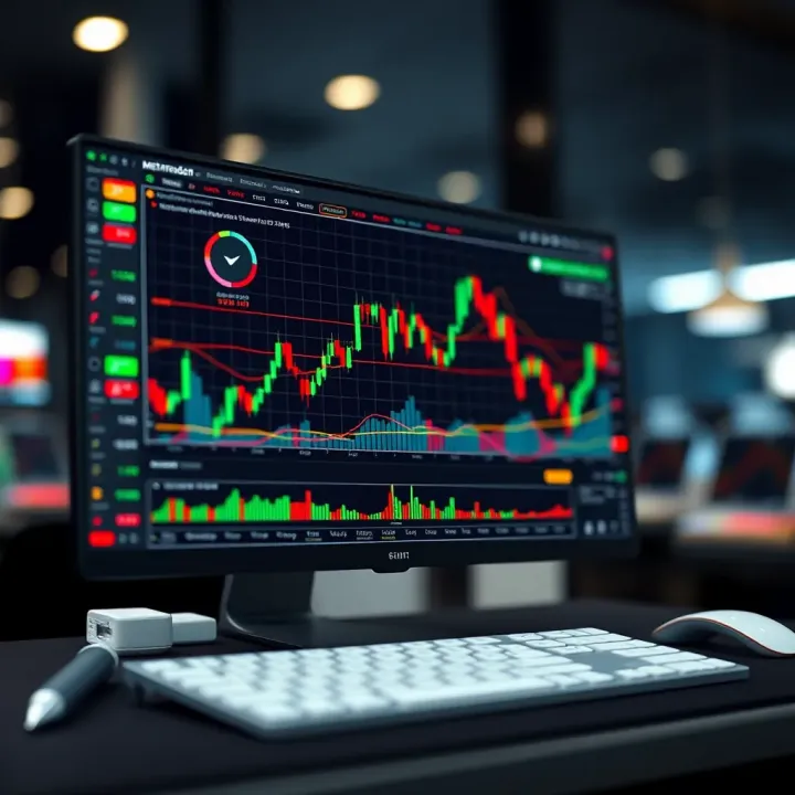 CFD Trading Strategies and Risk Controls on MetaTrader Graph illustrating trading strategies and risk management tools within MetaTrader