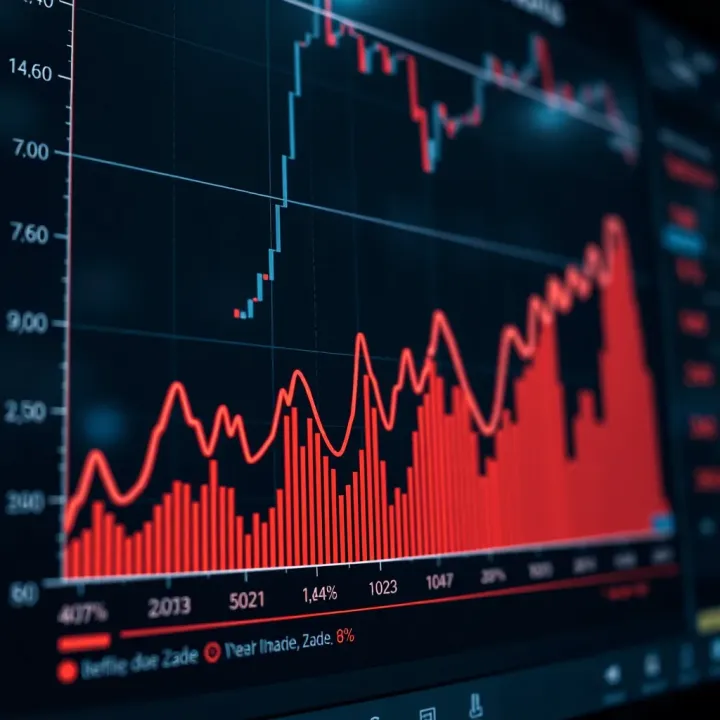 Market Trends and Influencing Factors for Chainlink Value Graph showing market trends and factors influencing Chainlink's value over time