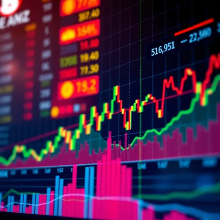 Graph showing Chiliz cryptocurrency price trends and market fluctuations