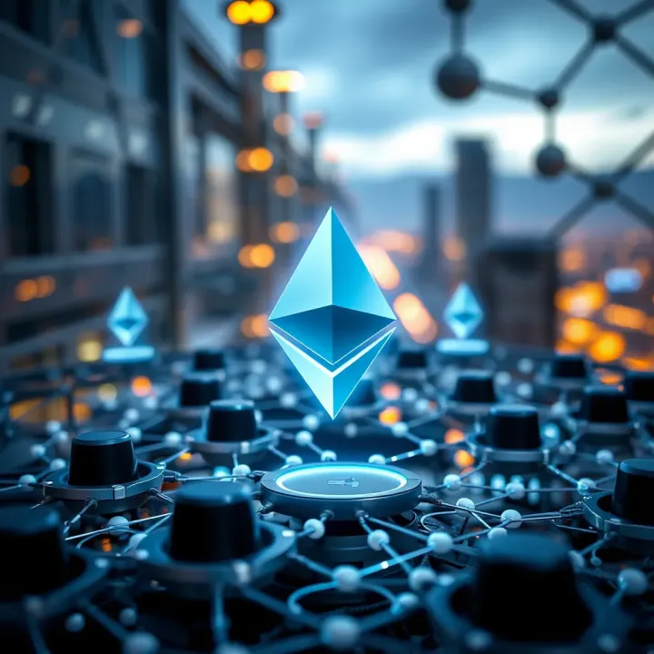 Technological Progress and Market Adoption of Ethereum Network Visualization of Ethereum network advancements and adoption growth in the cryptocurrency ecosystem