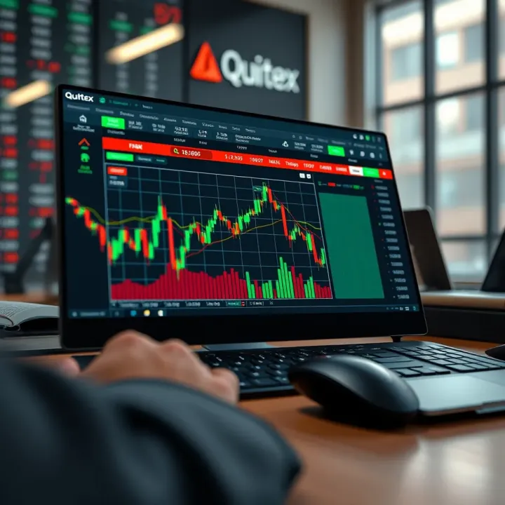 Trading Strategies and Risk Management on Quotex Trader Graphical representation of trading strategies and risk management techniques on Quotex Trader
