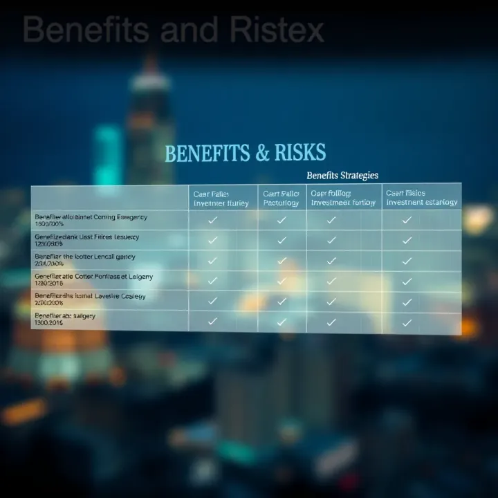 Benefits and Risks of Guotex in Investment Strategies Chart comparing benefits and risks of Guotex integrated into investment portfolios