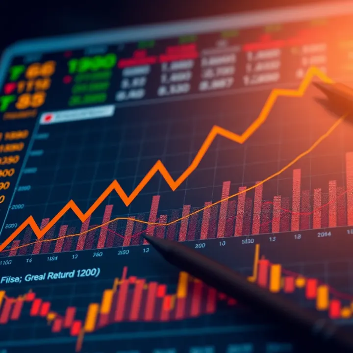 Investment Risks and Returns in Binary Options and Forex Risk and reward graph showing investment potential in binary options and forex markets