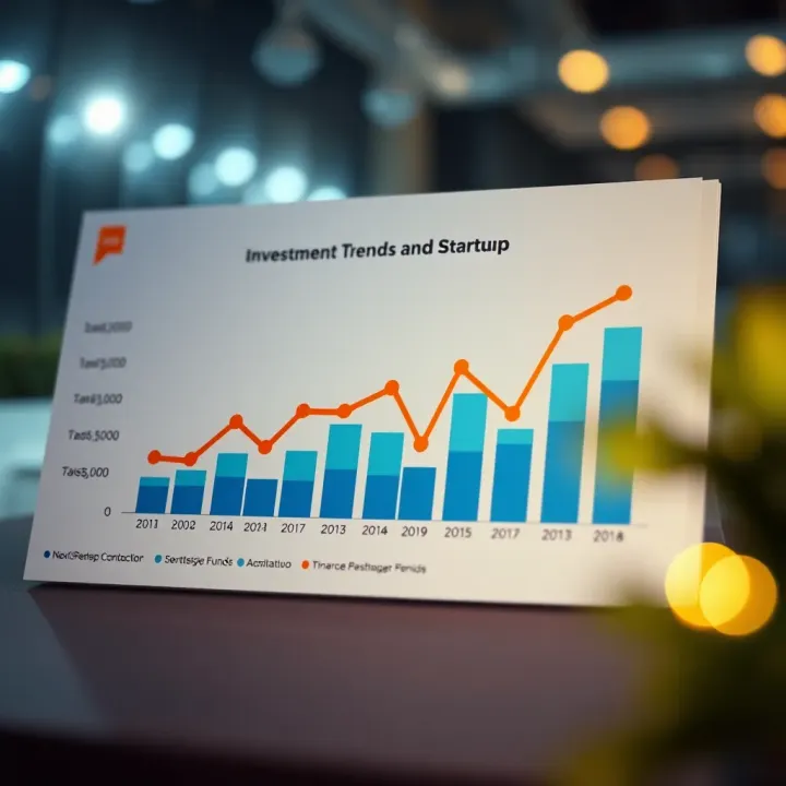 Investment Trends and Benefits in Startup Financing Graph showing investment trends and benefits for startups and investors