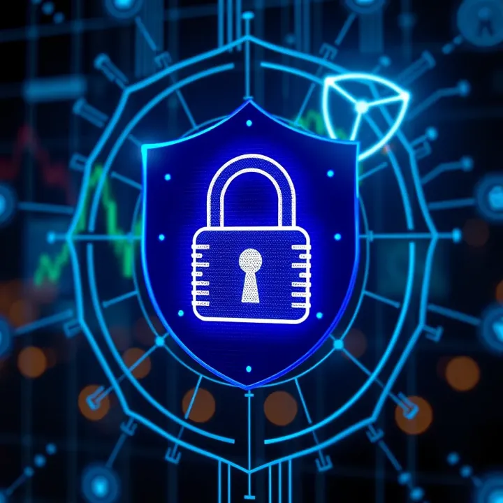 Security Features for Safe Use of Quotex Account Security shield icon with digital lock representing safe trading practices